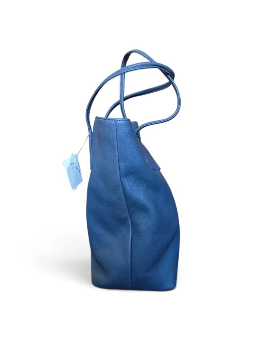 Vintage Coach 4068 Lunch Tote Blue Glove Leather NWT USA Authenticated COA